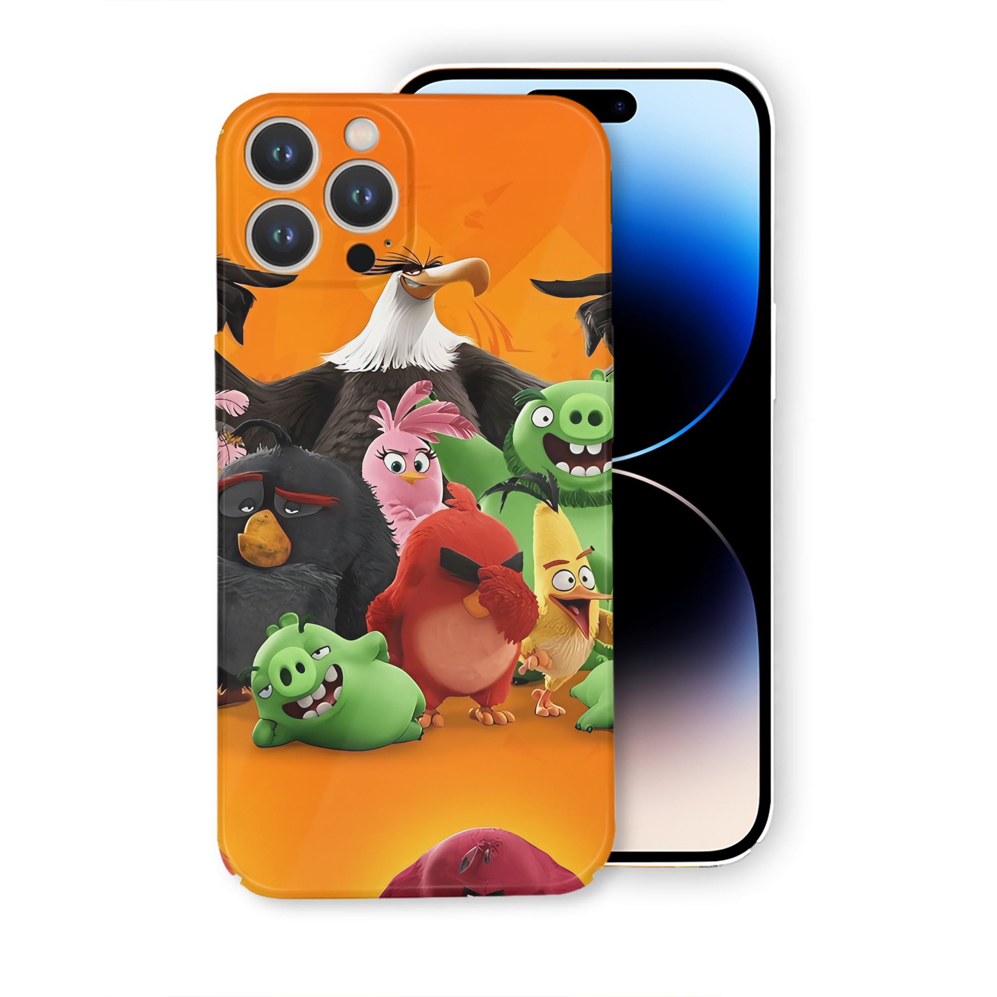 （画像用） Angry Birds アングリーバード 【iPhone 14シリーズ対応】ハードケース